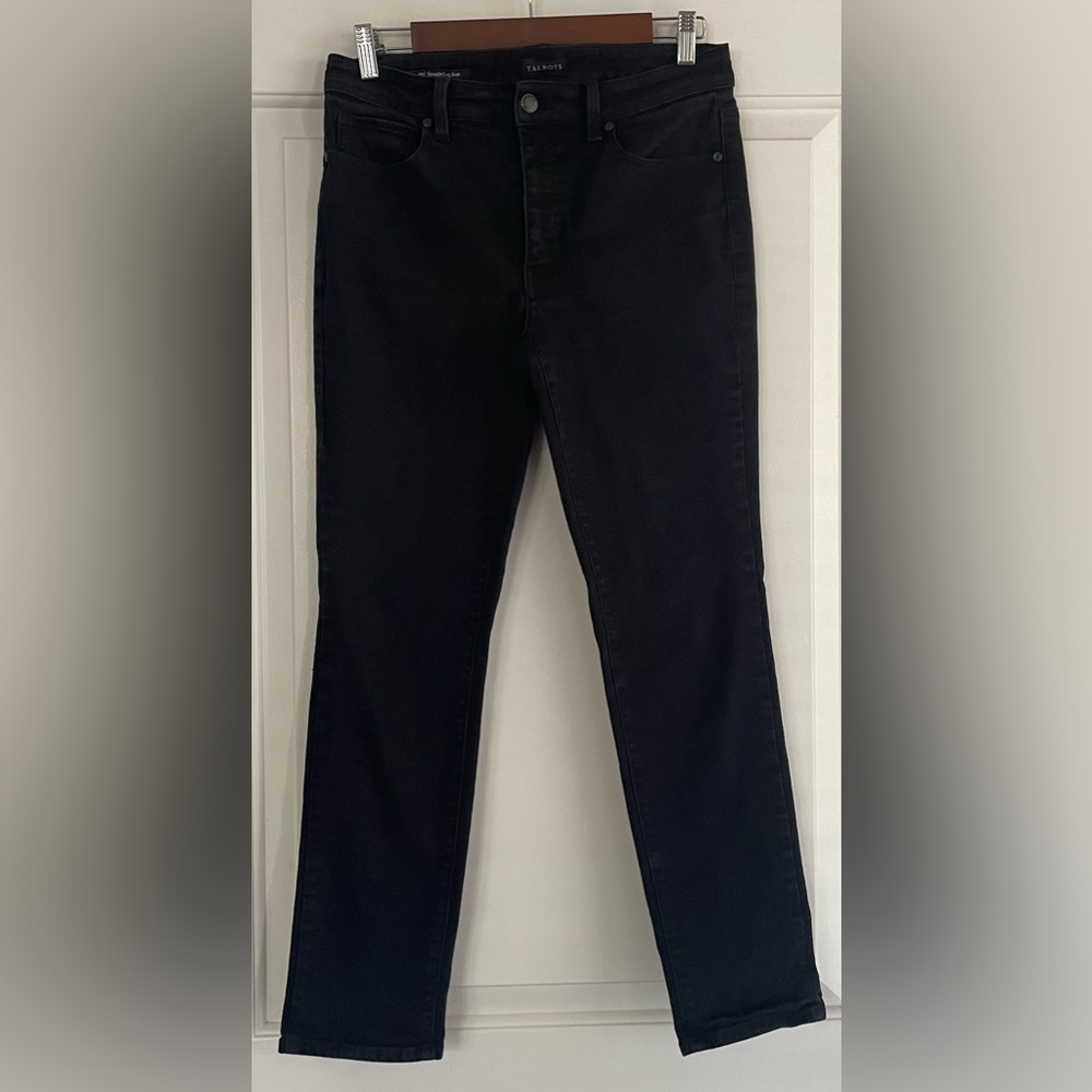 Talbots Classic Black Women's Straight Leg Jeans